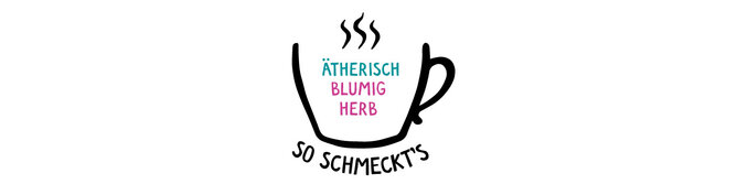 Grafik von der Sensoriktasse gefüllt mit ätherisch, blumig, herb. | © SONNENTOR