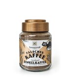 Dinkelkaffee Falscher Kaffee Instant bio Glas