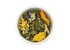 Photo of a small bowl filled with the loose Lots of Love Herbal Tea from SONNENTOR.