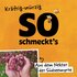 Illustration with bees and photo of South Sea myrtle on an orange background with the words: ‘That's how it tastes – strong and spicy’.