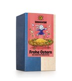 Frohe Ostern Tee bio Doppelkammerbeutel
