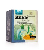 Chilled Jug Chocolate Mint-Lemon Verbena Tea org. pyramid bags | © SONNENTOR