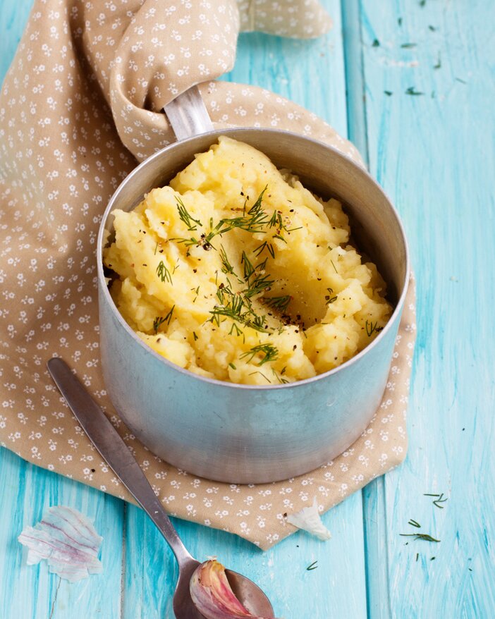 Stampfkartoffeln mit jungem Knoblauch - SONNENTOR.com