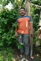 In the photo you can see our coffee farmer Juan. | © SONNENTOR